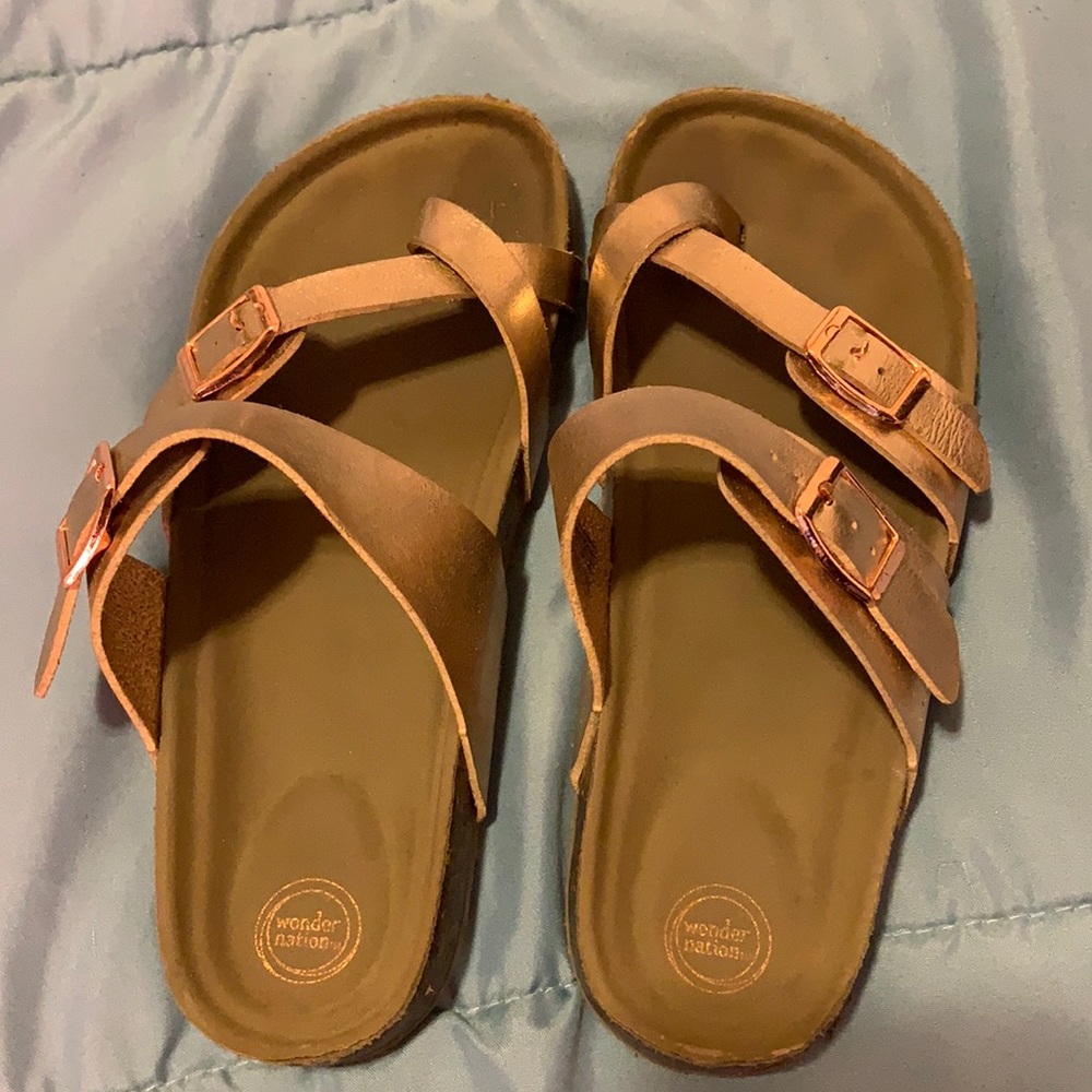 Rose Gold Colored sandals
